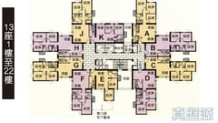 富榮花園 13座 低層 F室 奧運站/南昌