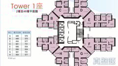 悅庭軒 1座 高層 C室 九龍灣/牛池灣/鑽石山/黃大仙