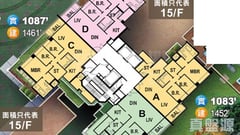壹號雲頂 1期 6座 高層 B室 沙田/火炭/九肚山
