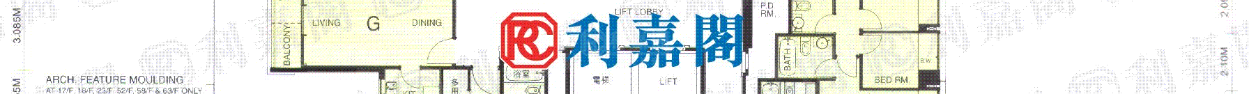 都會駅 1期 2座 高層 C室 將軍澳