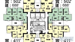 慧安園 1座 極高層 E室 將軍澳